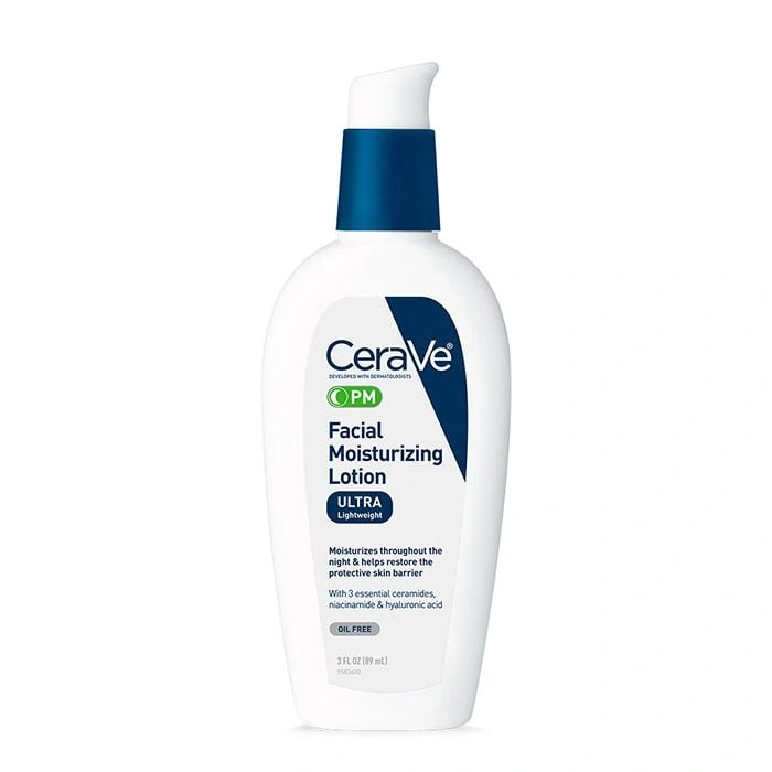 CeraVe PM Facial Moisturizing Lotion bottle